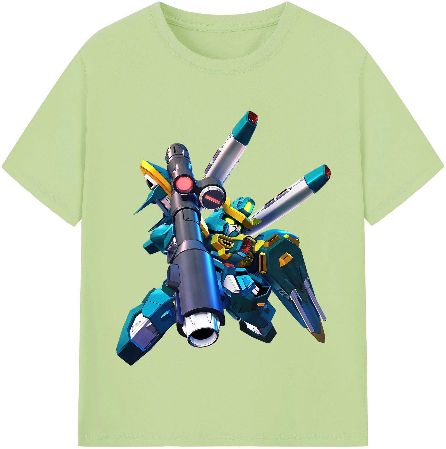（画像用） 機動戦士ガンダム Mobile Suit Gundam 綿100％半袖Tシャツ（フロントプリント）